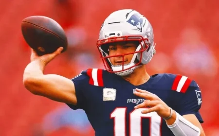 2025 NFL Betting: Public Favors Drake Maye’s Rushing Prop as Patriots Take on TNF