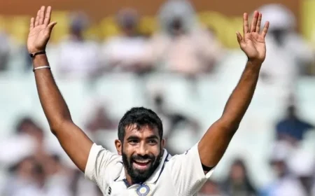 Jasprit Bumrah Shines with 16th Five-Wicket Haul in IND vs SA 1st Test