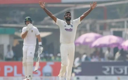 Jasprit Bumrah Achieves 16th Test Five-Wicket Haul: Essential Stats Revealed