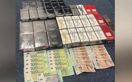 Two Men Caught Stealing €5,700 in Perfume at Dublin Airport: Arrests Made