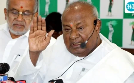 Deve Gowda Applauds NDAs Strong Lead in Bihar Elections Crushing False Narratives | Bengaluru