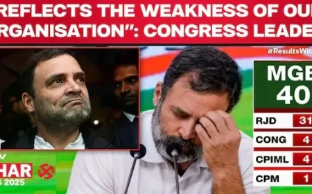 Video Analysis: Congress Leader and Ex-Governor Discuss Bihar Election Setback as Organizational Weakness