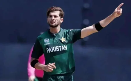 Shaheen Afridi Out of Sri Lanka ODI Series Due to Injury Concerns
