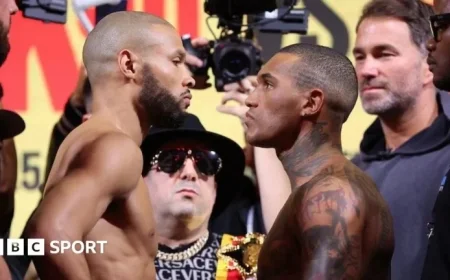 Eubank and Benn Set for Epic Rematch as Both Fighters Make Weight