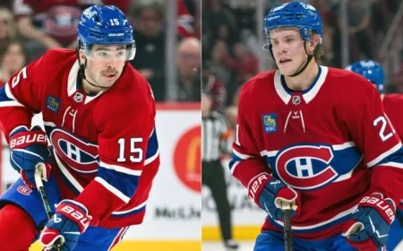 Canadiens’ Newhook sidelined for four months due to broken ankle injury