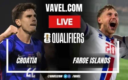 Live Score Updates: Croatia vs Faroe Islands in 2026 World Cup Qualifiers