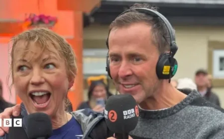 Watch Live as Sara Cox Completes an Epic 135-Mile Marathon for Children in Need