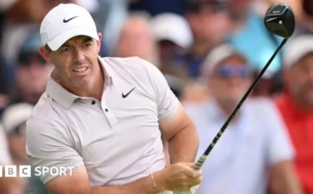 Rory McIlroy Shares Lead in Thrilling Race to Dubai Title Chase