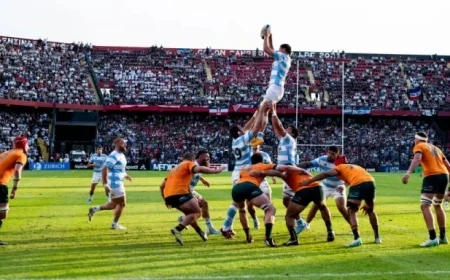 Two Pumas Achieve Landmark of 50 Test Caps in Rugby History