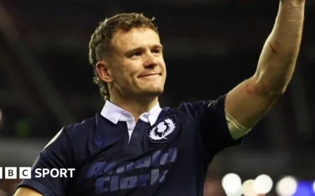 Scotland Winger Darcy Graham Celebrates 50 Cap Milestone with Enthusiasm
