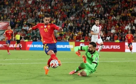 Two Barcelona Stars Confirmed in Spain’s Starting Lineup Against Georgia