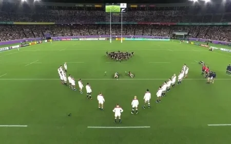 World Rugby Fines England for Memorable Reaction to All Blacks Haka