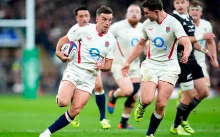 George Ford shines as England secures long-awaited victory against New Zealand
