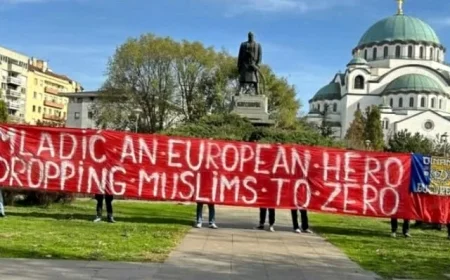 Scandal Erupts as Bosnians Urge FIFA and UEFA to Ban Romanians Following Controversial Banner in Belgrade