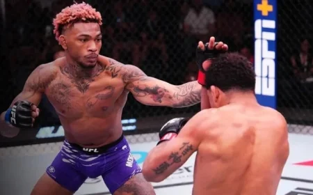 Morales Sets Sights on UFC Title Victory to Elevate Ecuador’s Pride