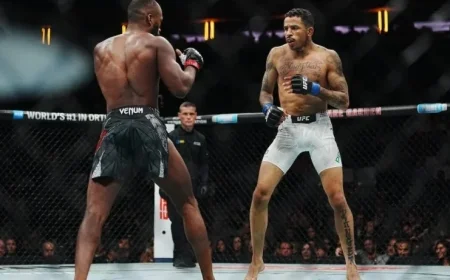 UFC 322: Carlos Prates Knocks Out Opponent Fulfills Promise and Moves Closer to Title Shot