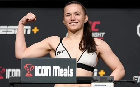 Erin Blanchfield Dominates with Submission Victory Over Tracy Cortez in Exciting UFC 322 Rematch