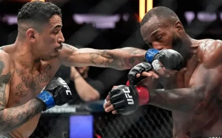 UFC 322 Thrills as Leon Edwards Falls by KO and Islam Makhachev Claims Two-Weight Championship
