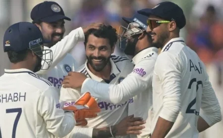 Ravindra Jadeja Leads India to the Verge of Triumph