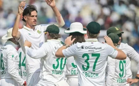 India’s Dominance Unfazed: Chasing 124 Against South Africa, India Stands Strong at 10-2 by Lunch Despite Missing Gill