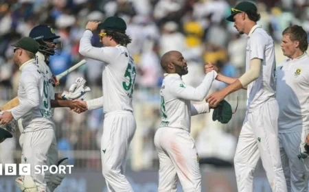 South Africa Clinches First Test Victory in India Since 2010 in Nail-biting Low-Scoring Showdown