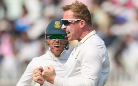 South Africa Secures Historic Test Victory in India After 15 Years Amid Shubman Gill’s Hospitalization for Neck Spasms
