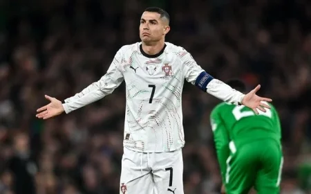 Eamon Dunphy Criticizes Cristiano Ronaldo for Falling Short of Great Player Standards