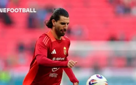 Varga Propels Hungary Ahead of Ireland While Portugal Leads Armenia