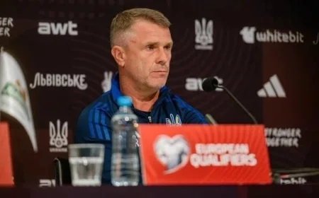 Rebrov Urges Ukraine National Team to Secure Victory Against Iceland and Boost Goal Count