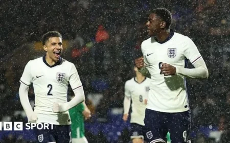 England U21 Triumph 2-0 over Ireland U21 with Goals from Mubama and George