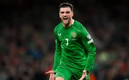 English football giants ramp up pursuit of Troy Parrott following impressive Portugal performance