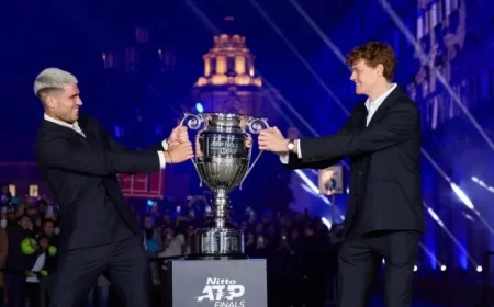 Carlos Alcaraz vs Jannik Sinner Live ATP Finals 2025 Scores and Highlights Tennis 16 November