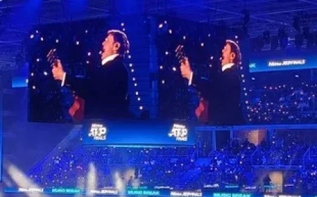 Stars Scamarcio Cannavacciuolo and Morandi Gather in Turin for Sinner vs Alcaraz Finale