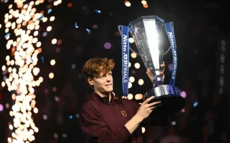 Sinner vs Alcaraz in the ATP Finals Showdown in Turin Live Coverage as Jannik Seeks Victory