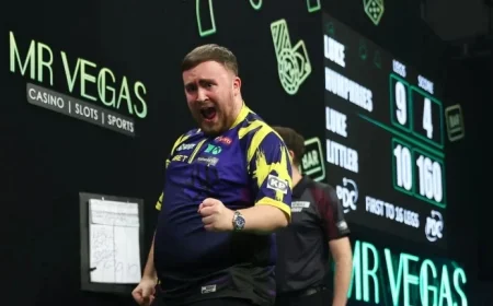 Luke Littler Triumphs in Grand Slam of Darts with 16-11 Win Over Luke Humphries