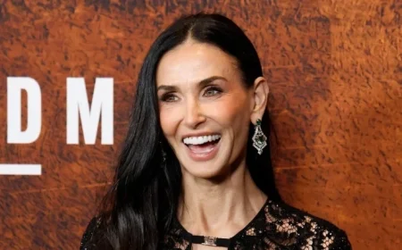 Demi Moore Showcases Ageless Style with Stunning ‘Naked Dress’ Trend