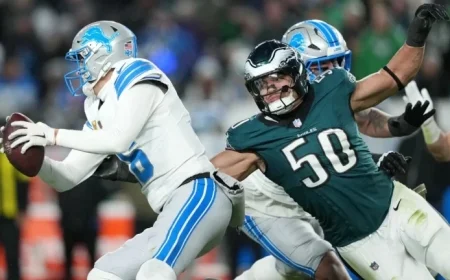 Eagles Defense Dominates as They Shut Down Goff and the Lions