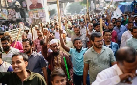 Bangladesh Faces Chaos as Former Ruling Party Demands Lockdown to Protest Hasina Trial