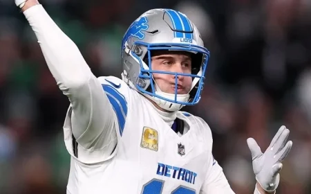 Goff and Offensive Line Struggle in Defeat against Defending Champions: Studs and Duds Analysis