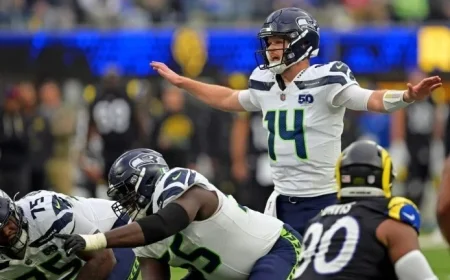 Seahawks passionately defend Darnold despite defeat