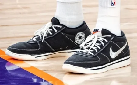 Devin Booker’s Passion for Converse Chuck Taylors Spurs Creation of Unique Nike Book 1 PE