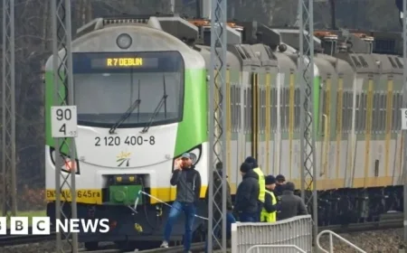 Poland Rail Explosion: PM Calls Blast an Unprecedented Act of Sabotage