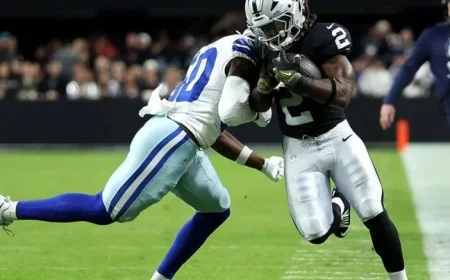 Live Updates Cowboys vs Raiders Score: Dallas and Las Vegas Exchange Field Goals in First Quarter The Athletic
