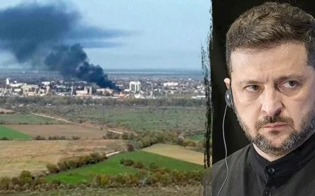 Russian drone attack hits tanker in Odesa following Zelenskyy’s US gas agreement