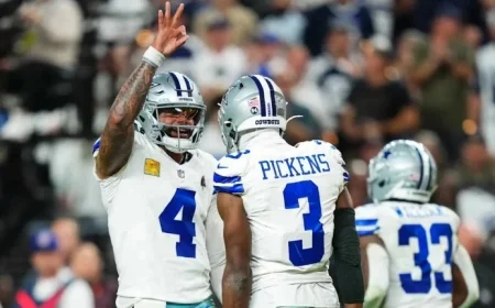 Dallas Cowboys Triumph Over Raiders 33-16 on Monday Night Football Key Takeaways and Highlights