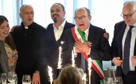 La Storta Mayor Verdone Visits Cassia Senior Center to Connect with the Community