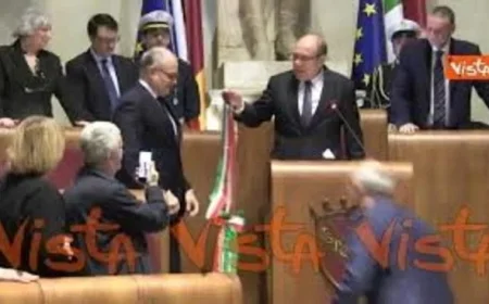 Carlo Verdone Returns Tricolor Sash to Gualtieri After Serving as Rome’s Mayor for a Day