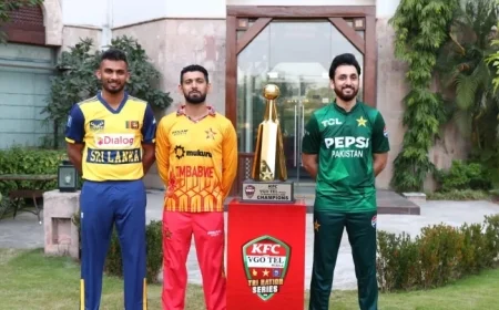 Pakistan Sri Lanka and Zimbabwe to compete in inaugural T20I tri-series on home soil