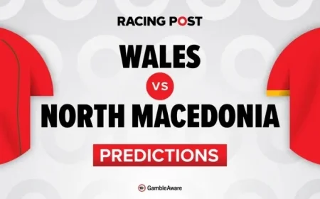 Wales vs North Macedonia Preview: Predictions, Team News, Betting Tips, Odds, and Bet Builder Guide