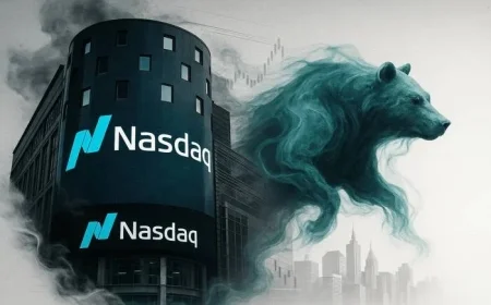 US Stock Market Update: NASDAQ, S&P 500, and Dow Jones Show Weakness in Early Tuesday Trading